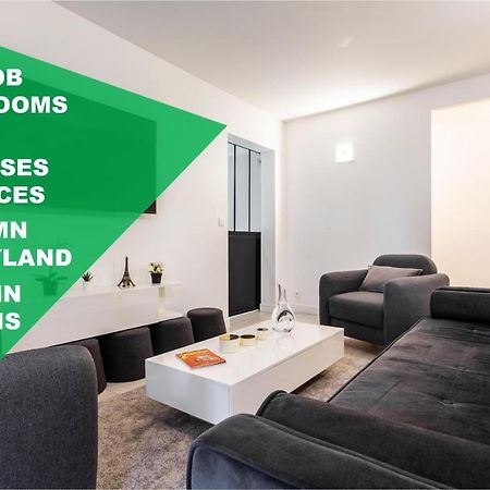 D&E - Paris-Disney - Holidays Apartment - Appartement De Vacances - 5 Chambres- 5 Sdb - 5 Bedrooms - 5 Bathrooms - Netflix Champs-Sur-Marne Ngoại thất bức ảnh